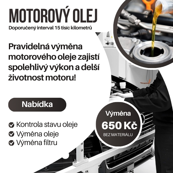 Výměna motorového oleje